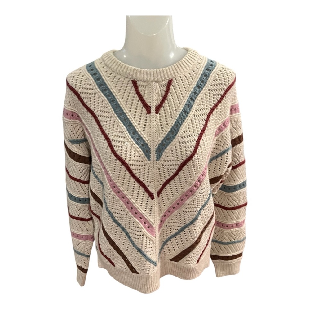 Marine Layer Multicolor Crew Neck Sweater - Picture 3 of 6